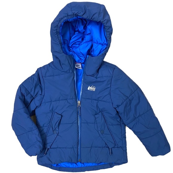 REI Other - REI Co Op hooded coat Blue Kids size 4 / 5